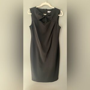 Calvin Klein Black Midi Dress